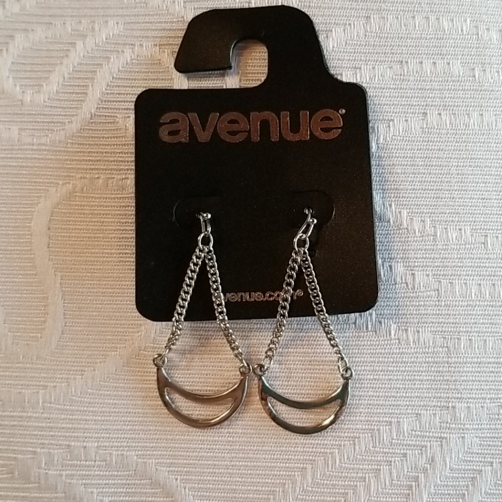 🆕 Avenue Silver French Hook Earrings NWT